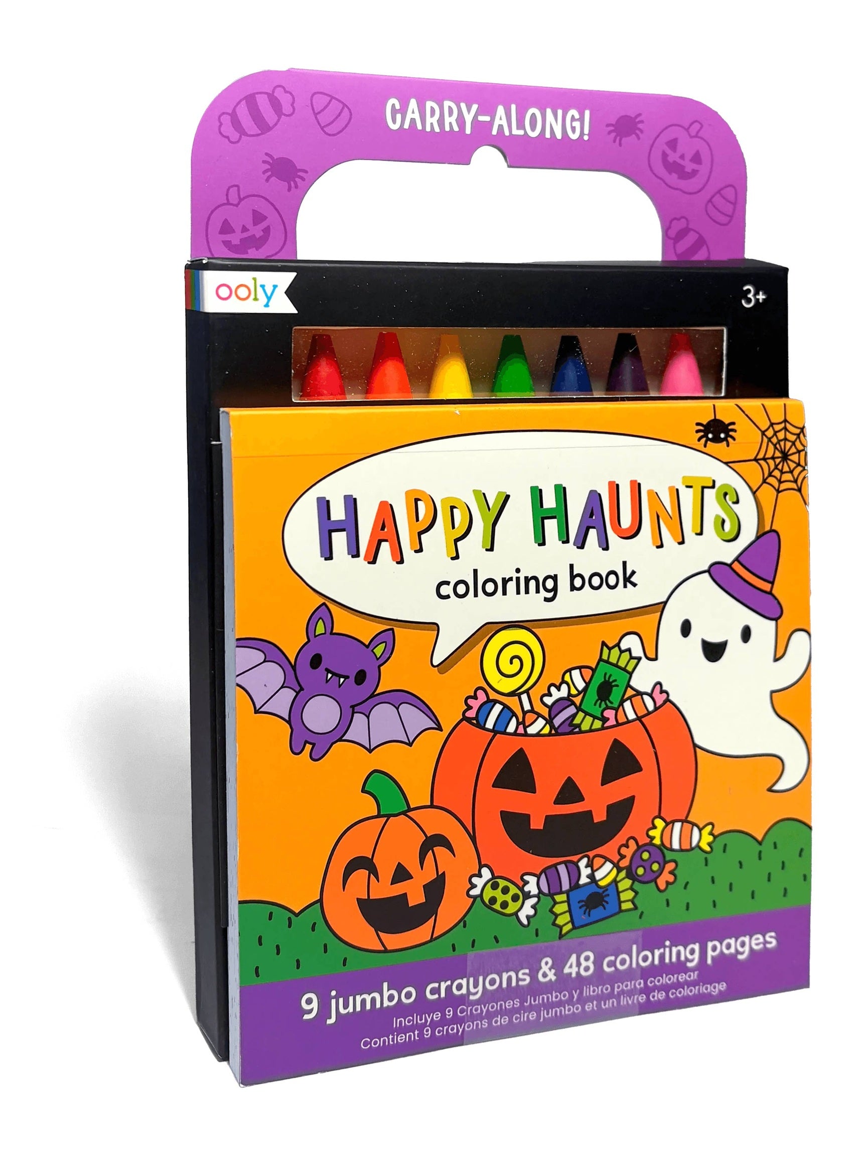 Carry-Along Coloring Book Set - Happy Haunts