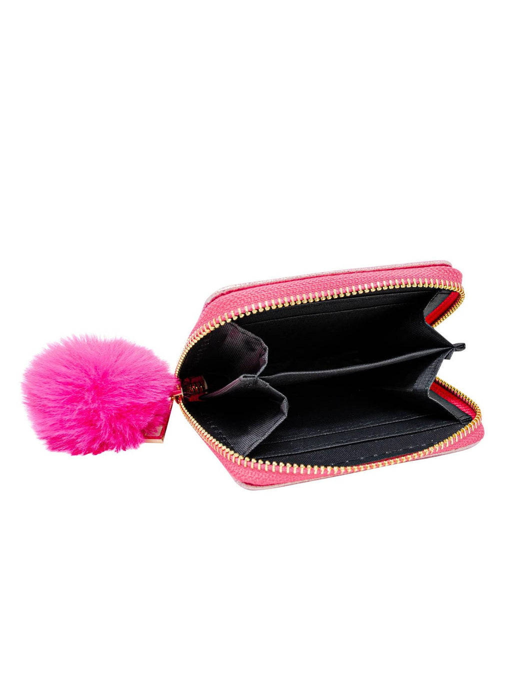 Shiny Dotted Heart Wallet - Posh Tots Children's Boutique