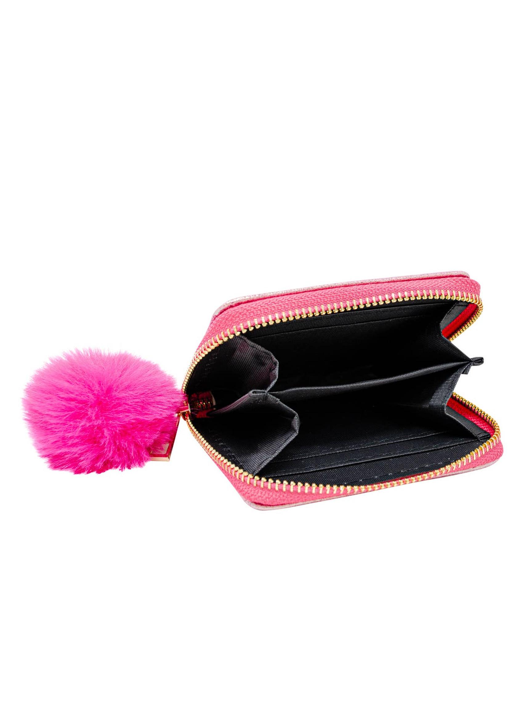 Shiny Dotted Heart Wallet - Posh Tots Children's Boutique