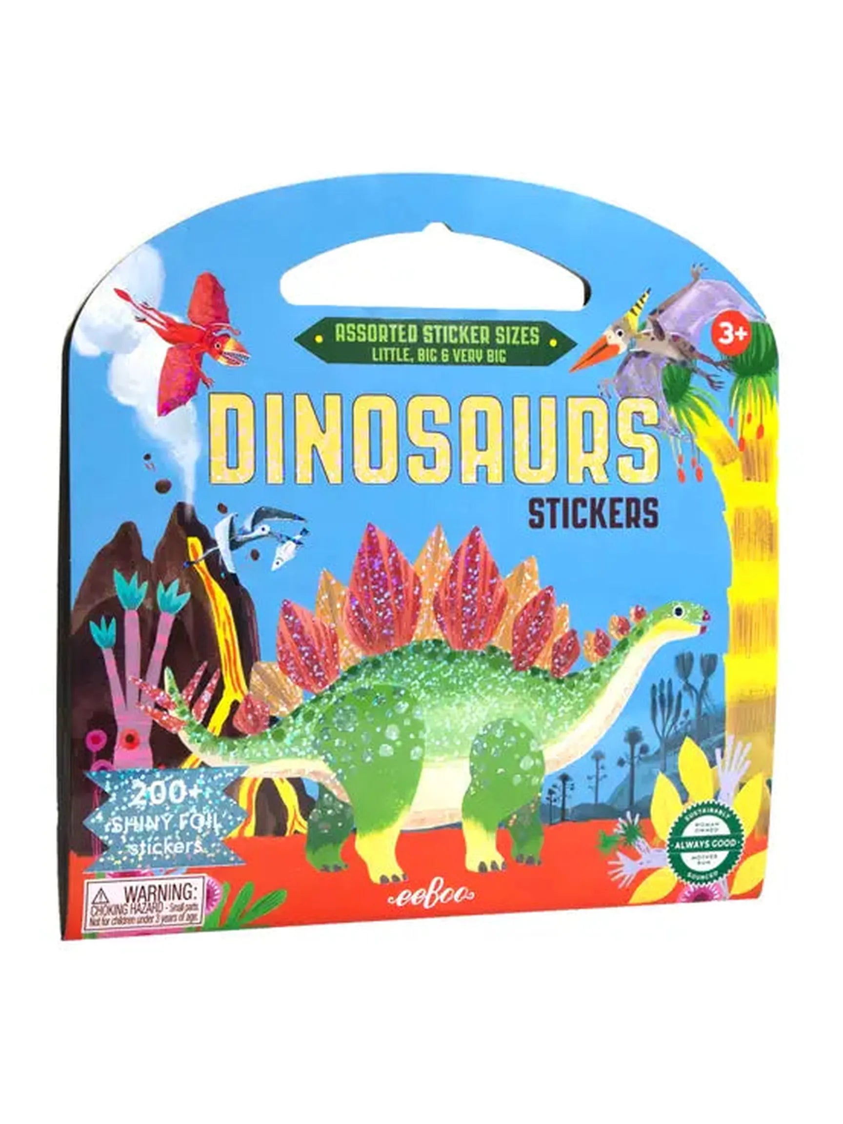 Dinosaurs Shiny Sticker Book