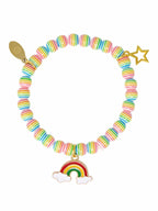 Rainbow Unicorn Bracelet - Posh Tots Children's Boutique
