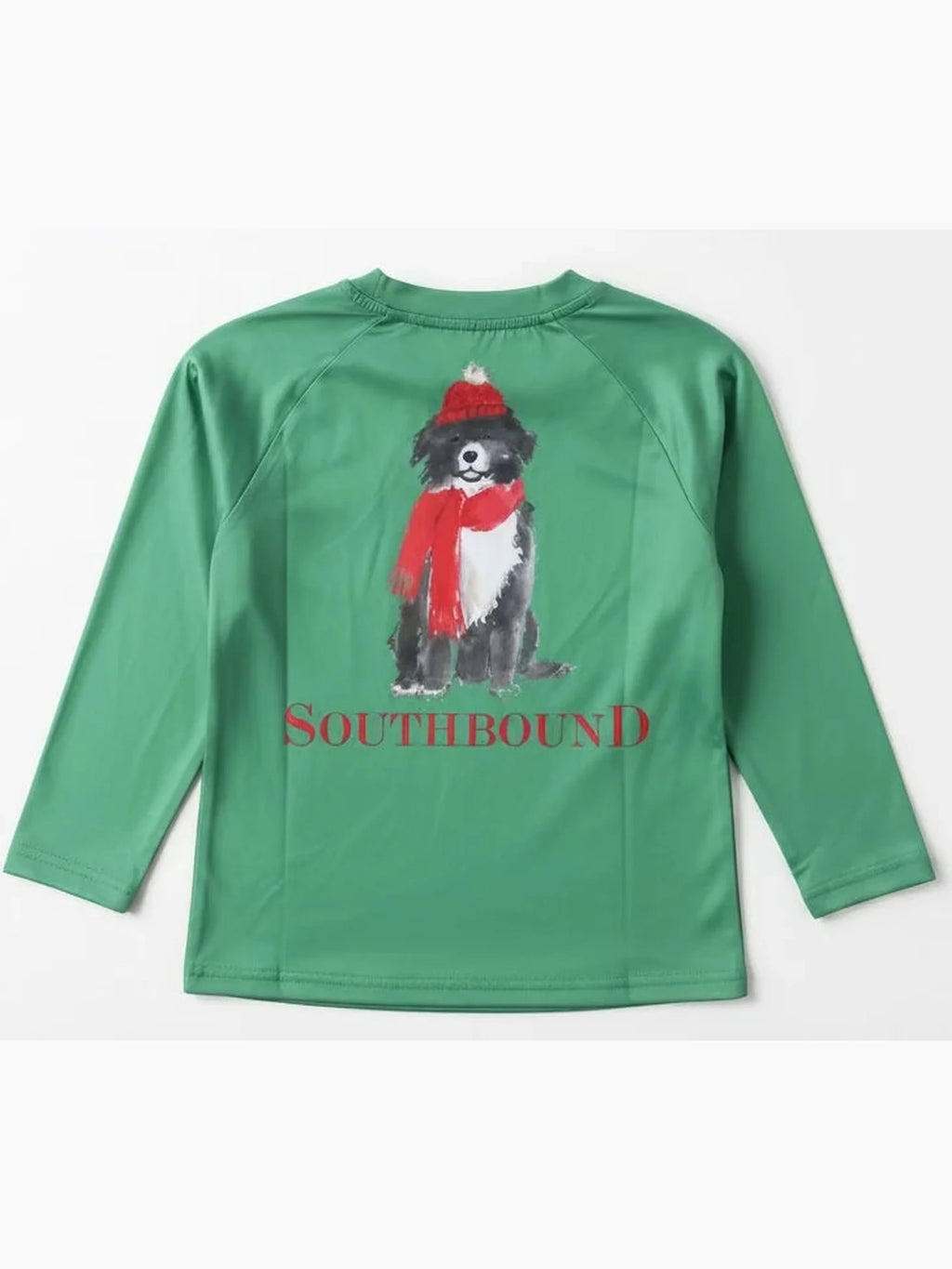 Southbound Performance L/S Tee- Christmas Pup