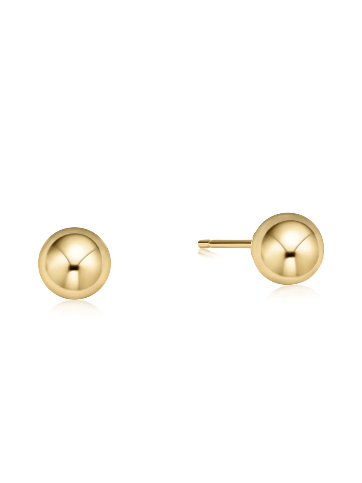 Classic 6mm Ball Studs - Gold