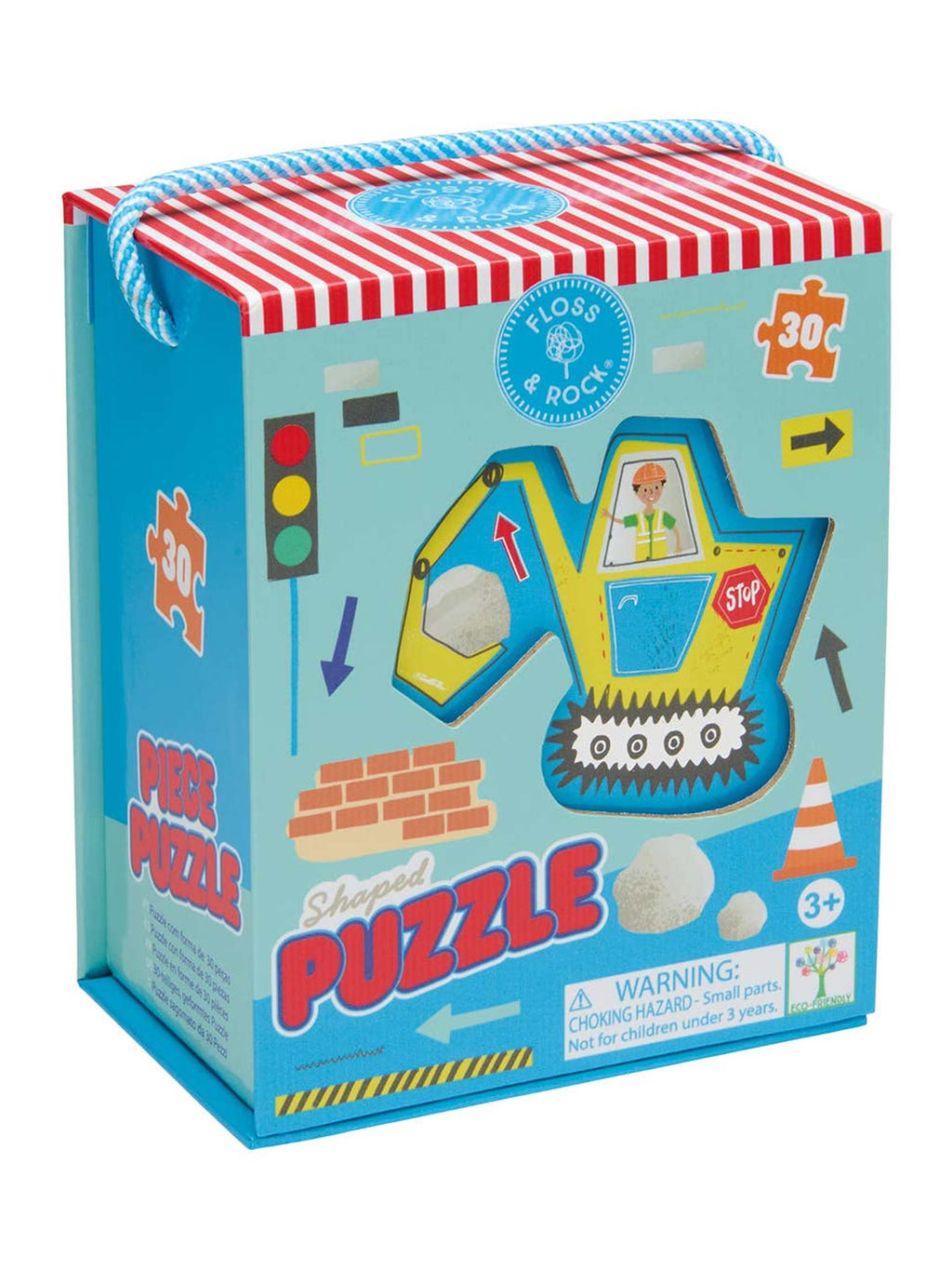 Construction 30pc Shapped Jigsaw Puzzle