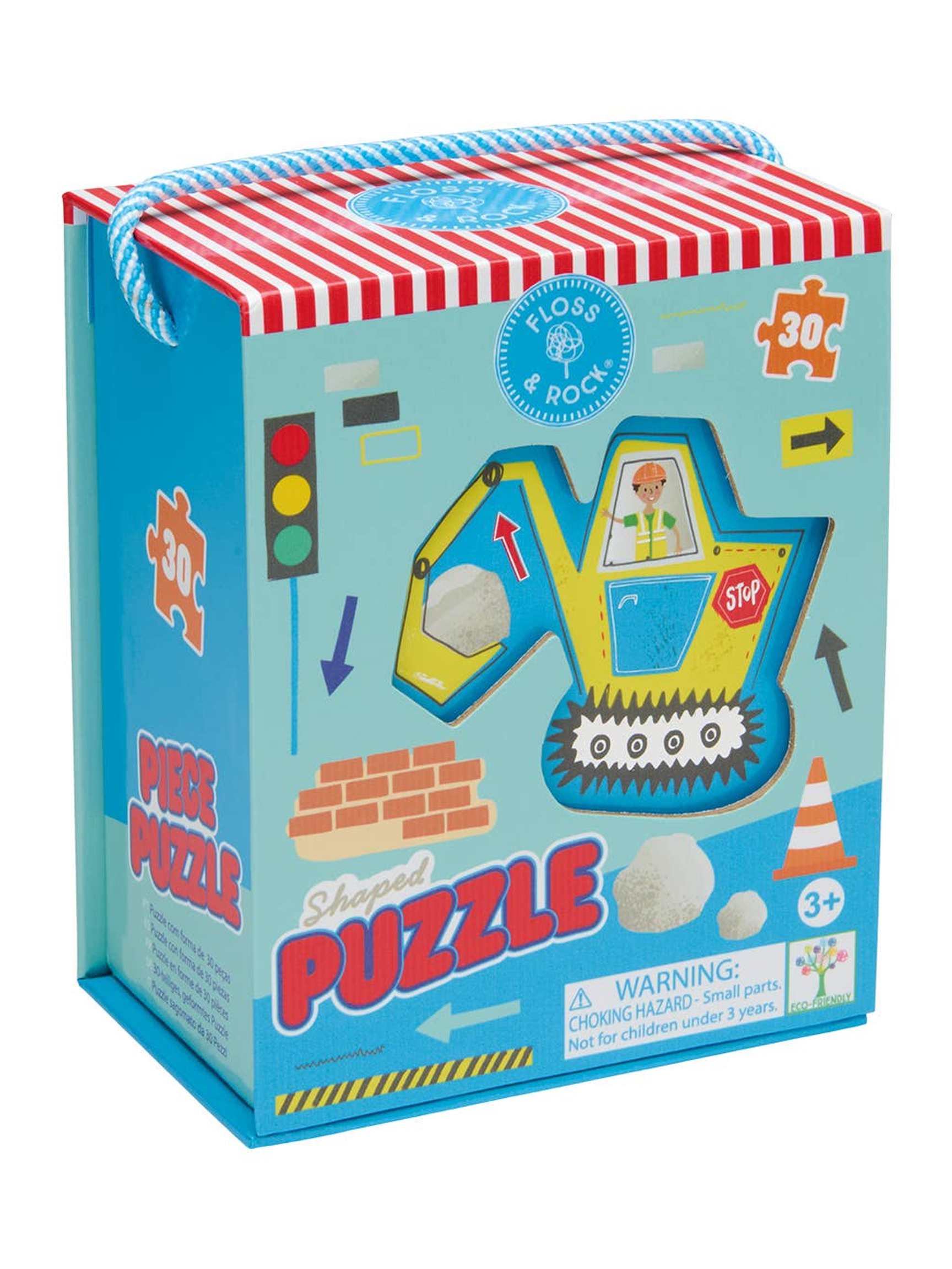 Construction 30pc Shapped Jigsaw Puzzle