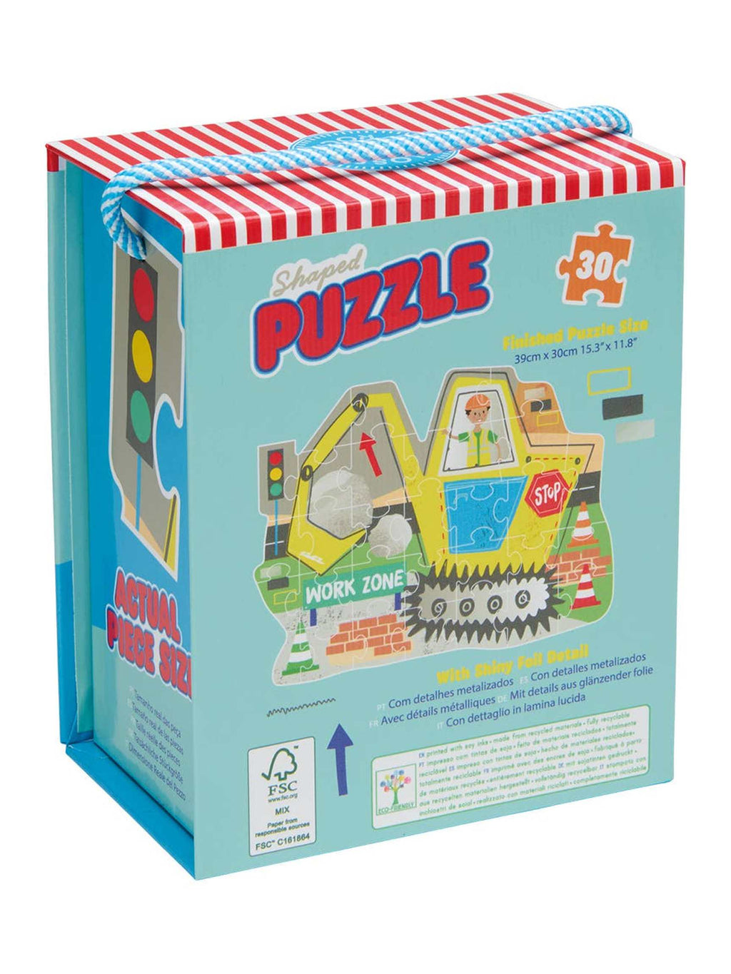Construction 30pc Shapped Jigsaw Puzzle