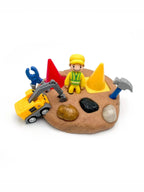 Construction Grab & Go Dough Jar
