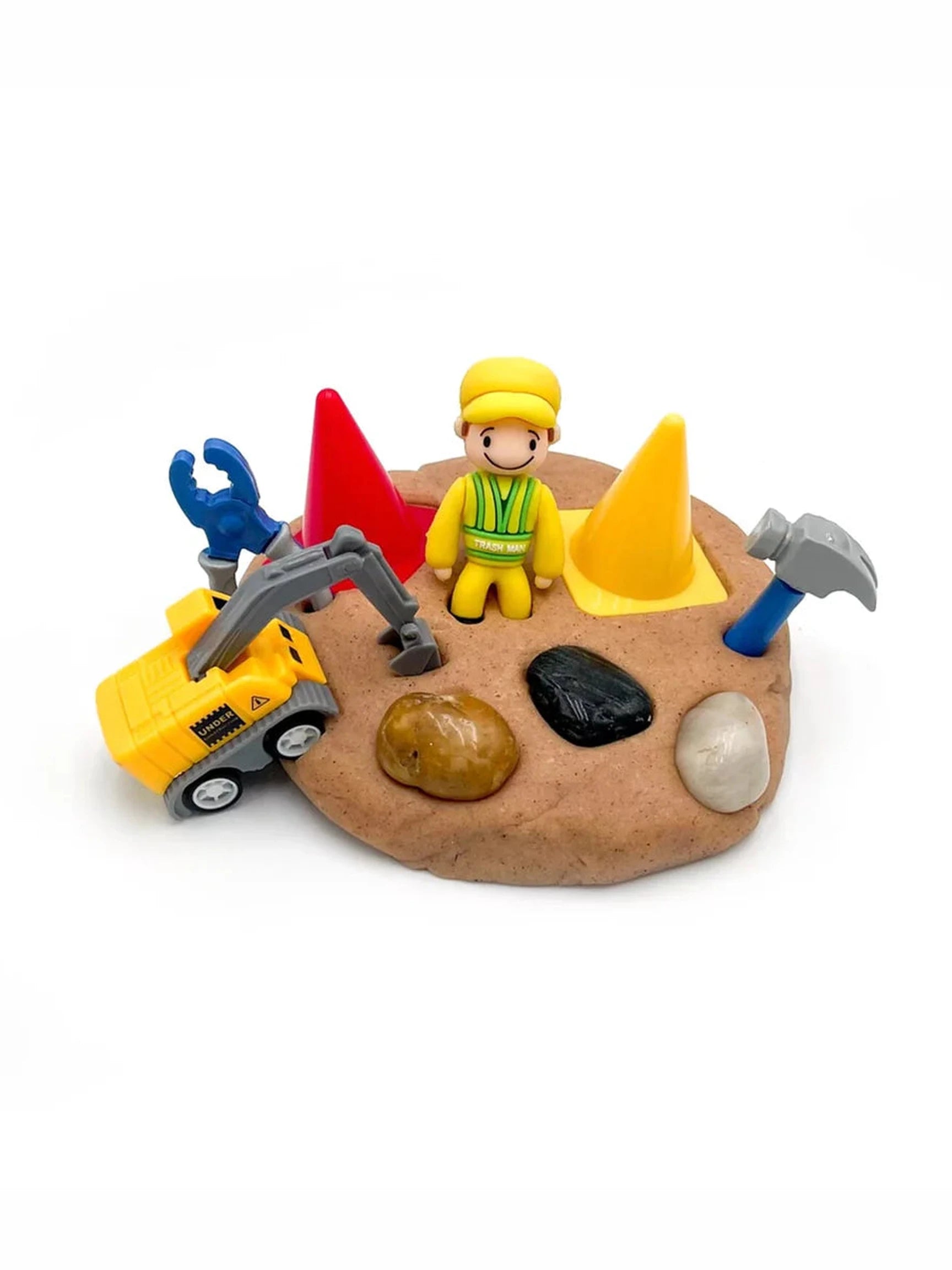 Construction Grab & Go Dough Jar