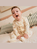Jolie Giraffe Organic Cotton Boy Footie