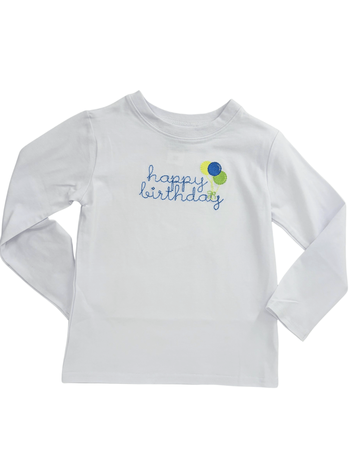 Happy Birthday - Boys LS Shirt