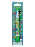 Dinosaur 6 Color Click Pen