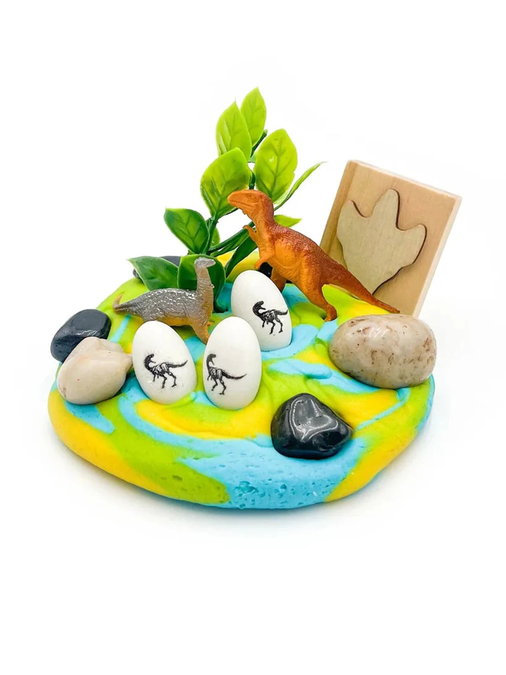 Dinosaur Grab & Go Dough Jar