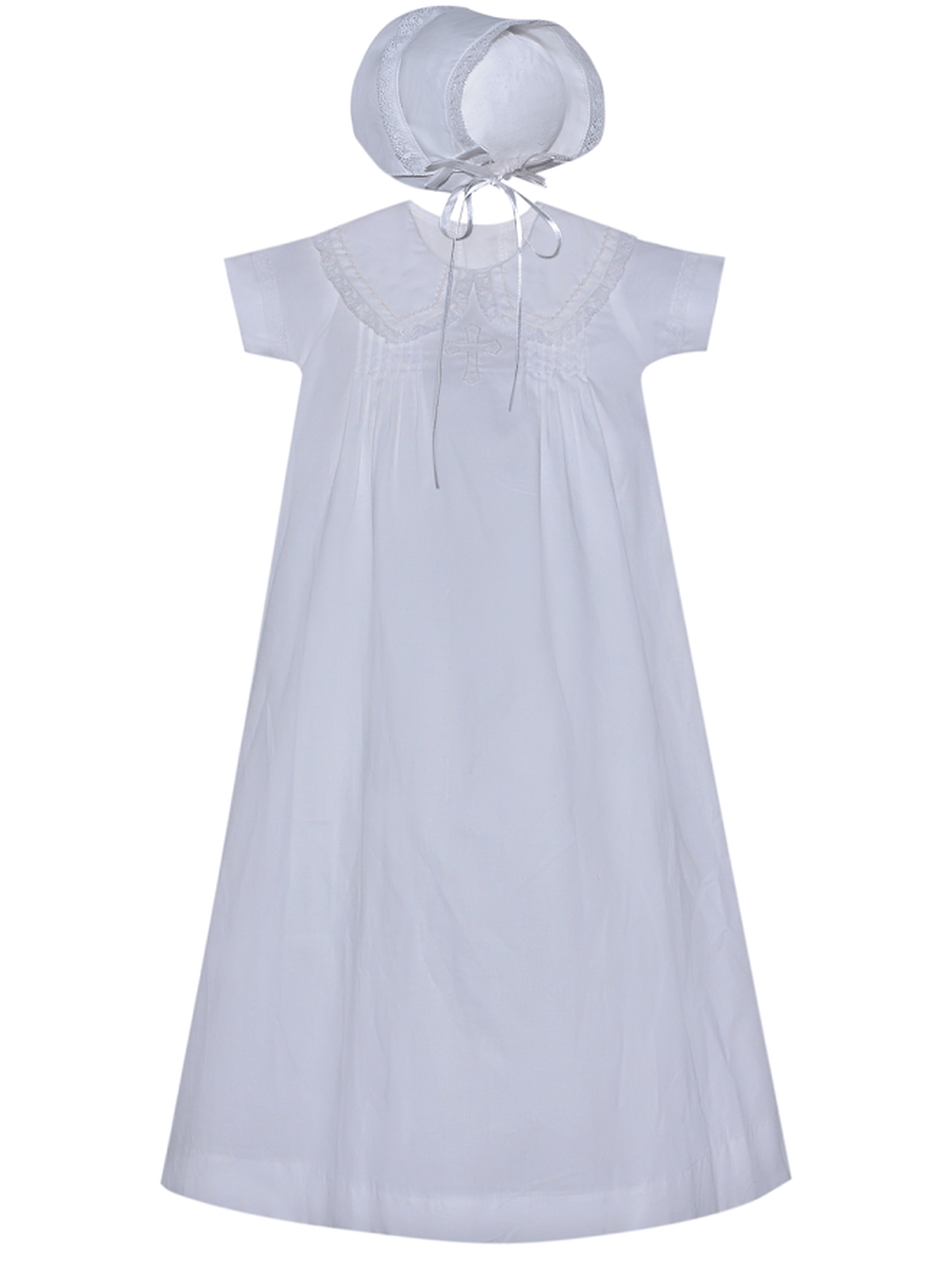 Eastyn Christening Gown Set - White
