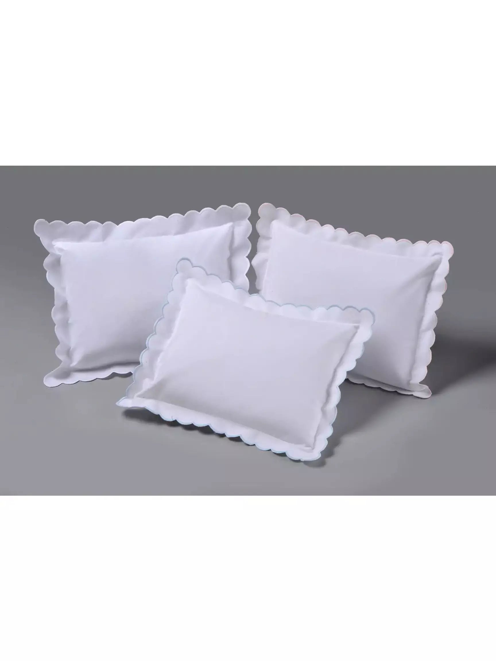 Double Thick Scallop Petite Pillows