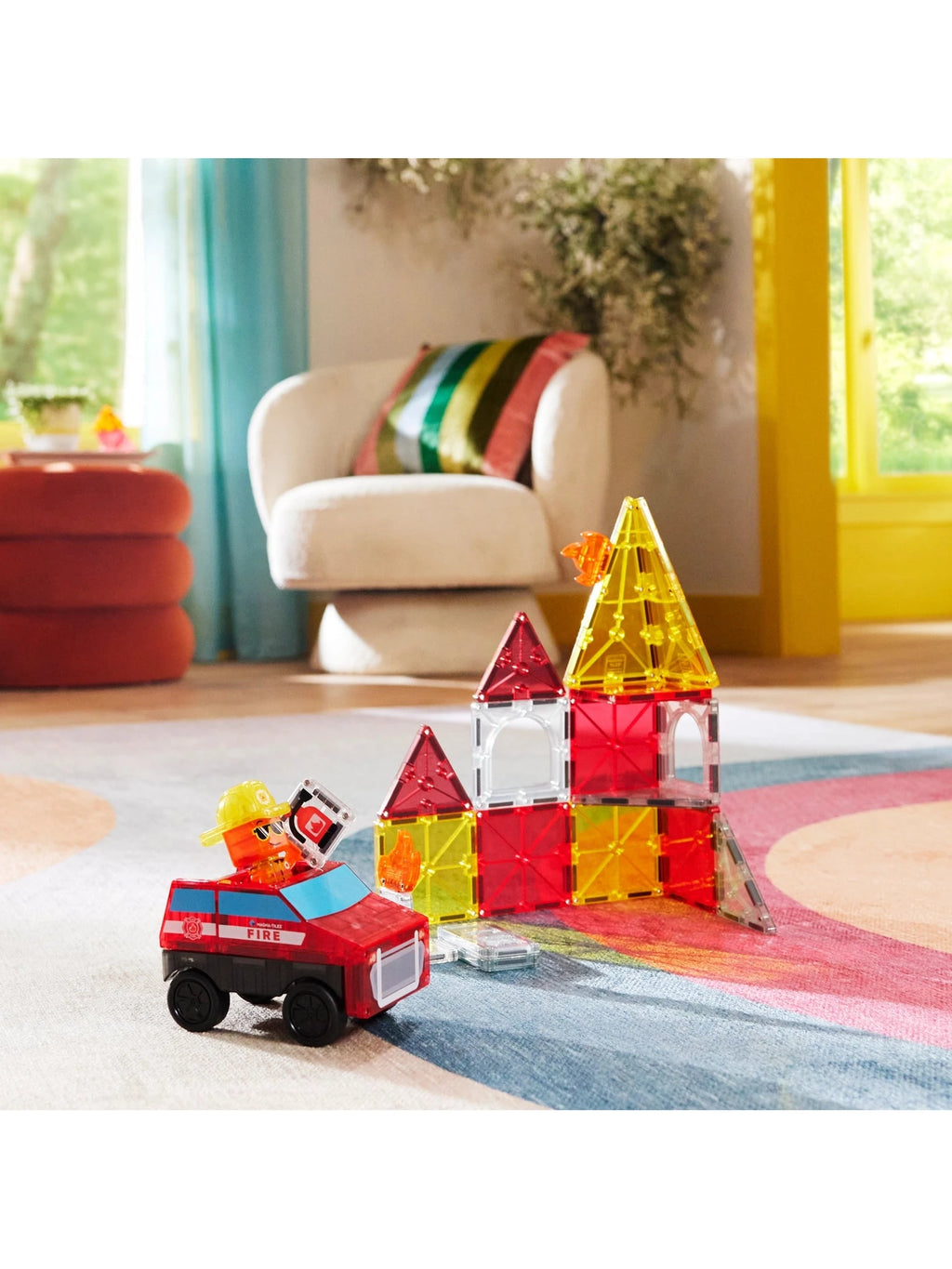 Magna-Tiles Fire Rescue 27-Piece Set