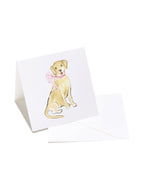 Puppy with Bow Enclosure Card