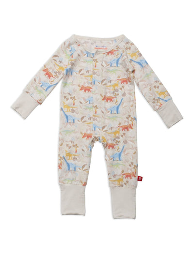 Ext-roar-dinary Modal Magnetic Convertible Coverall - Posh Tots Children's Boutique