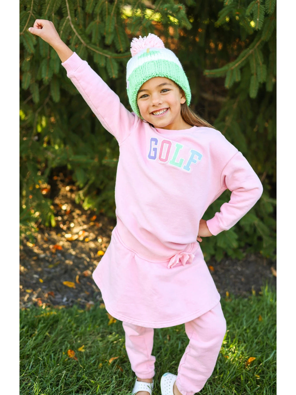 PRE-ORDER Pink Golf Sweatshirt