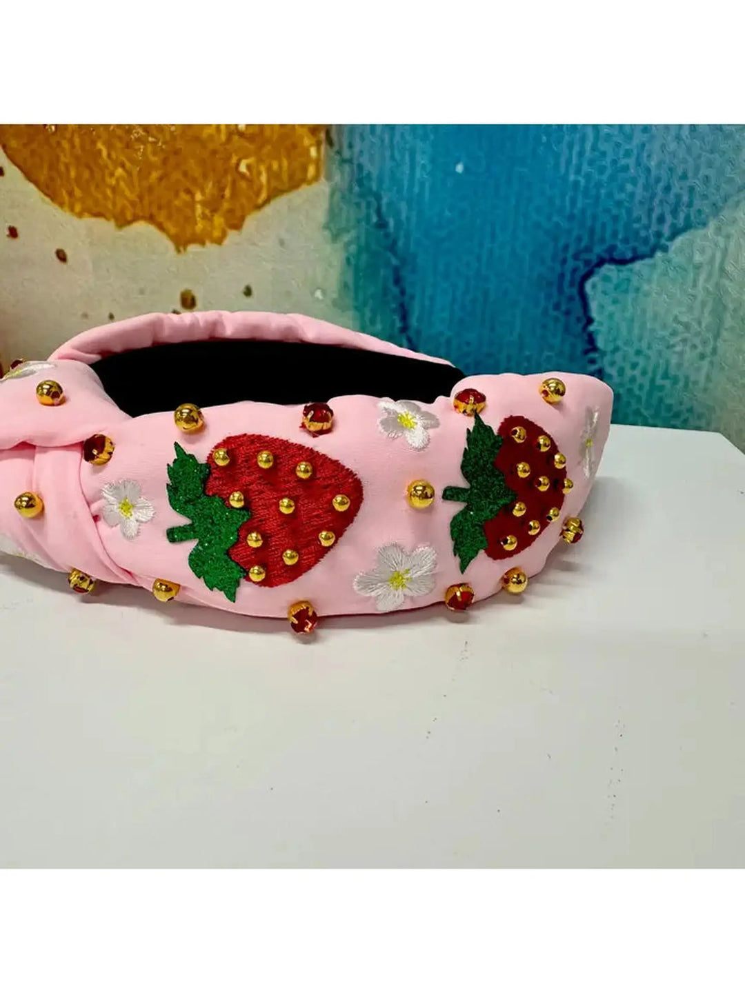 Brianna Cannon Colorful Sequin Kids Headband Brianna Cannon Child Headband | Posh Tots Children main image 3