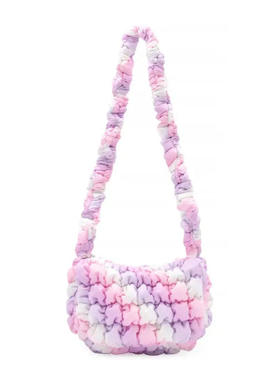 Quilted Scrunchies Mini Sling Bag