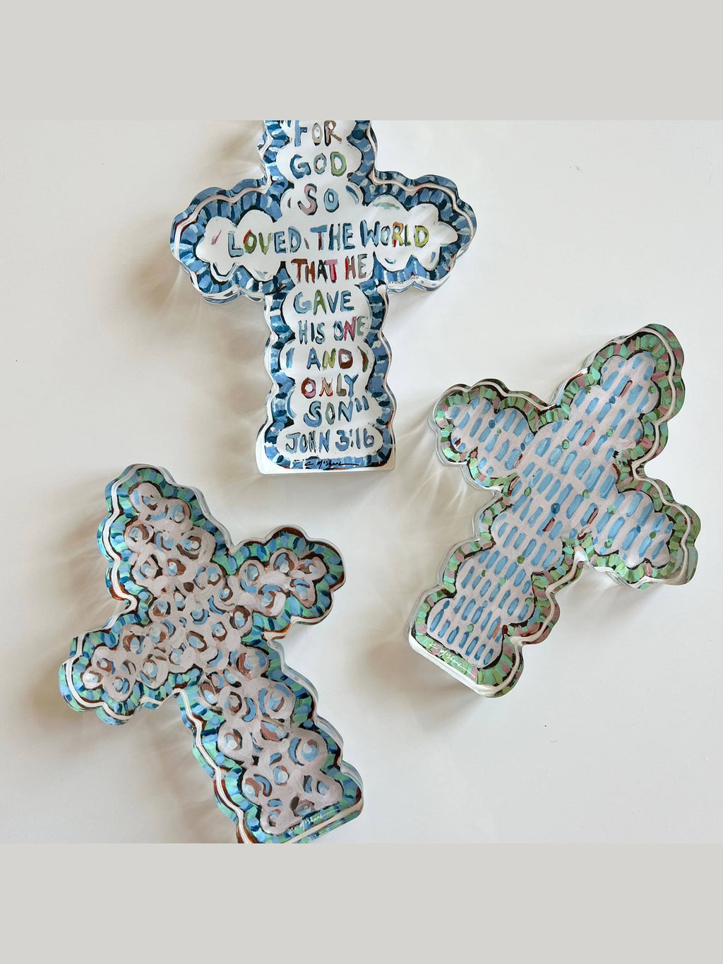 Faithful Cross I Acrylic