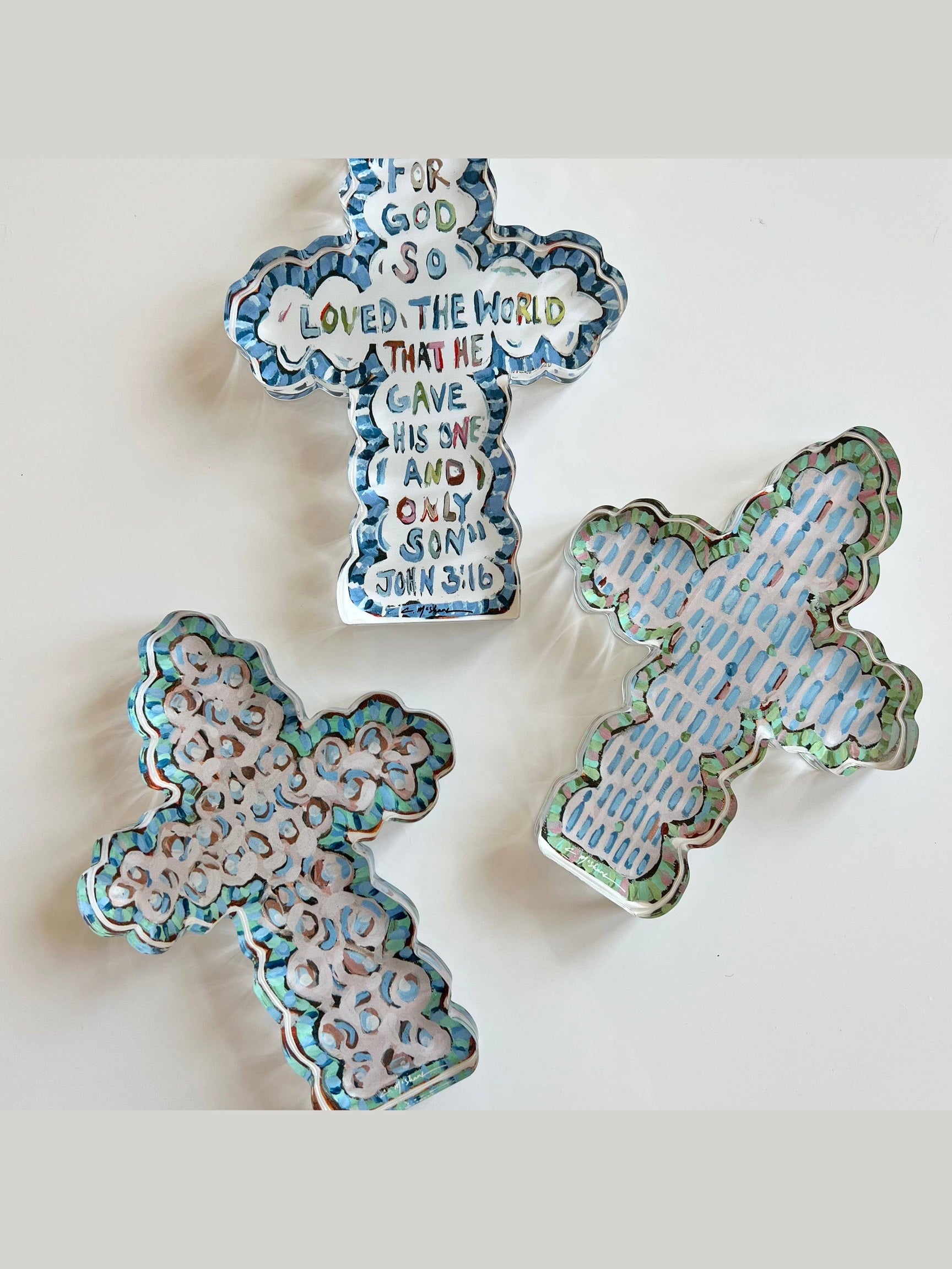 Faithful Cross I Acrylic