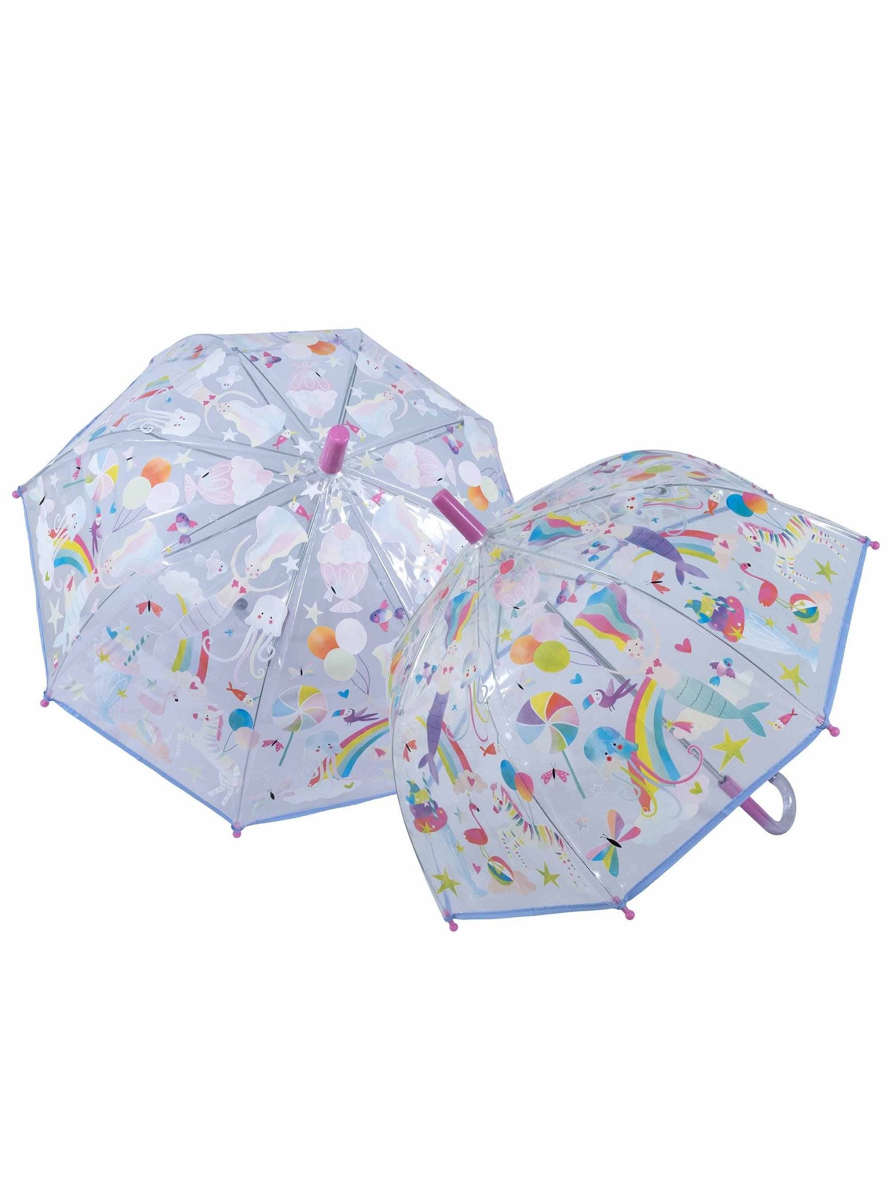 Color Changing Umbrellas