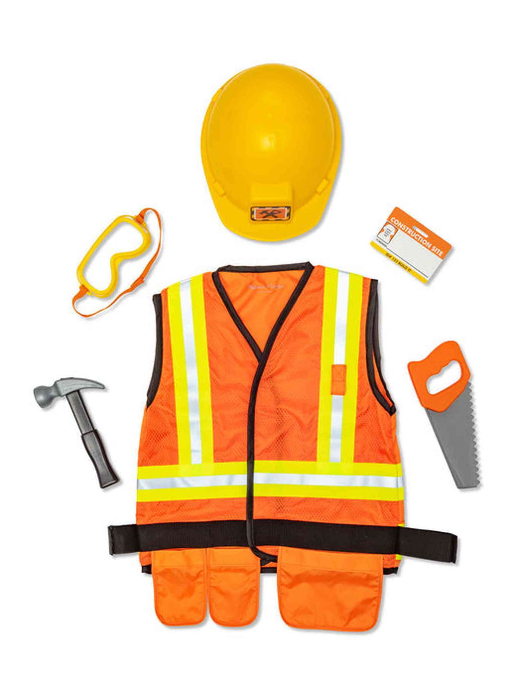 Construction Worker Role Play Costume Set