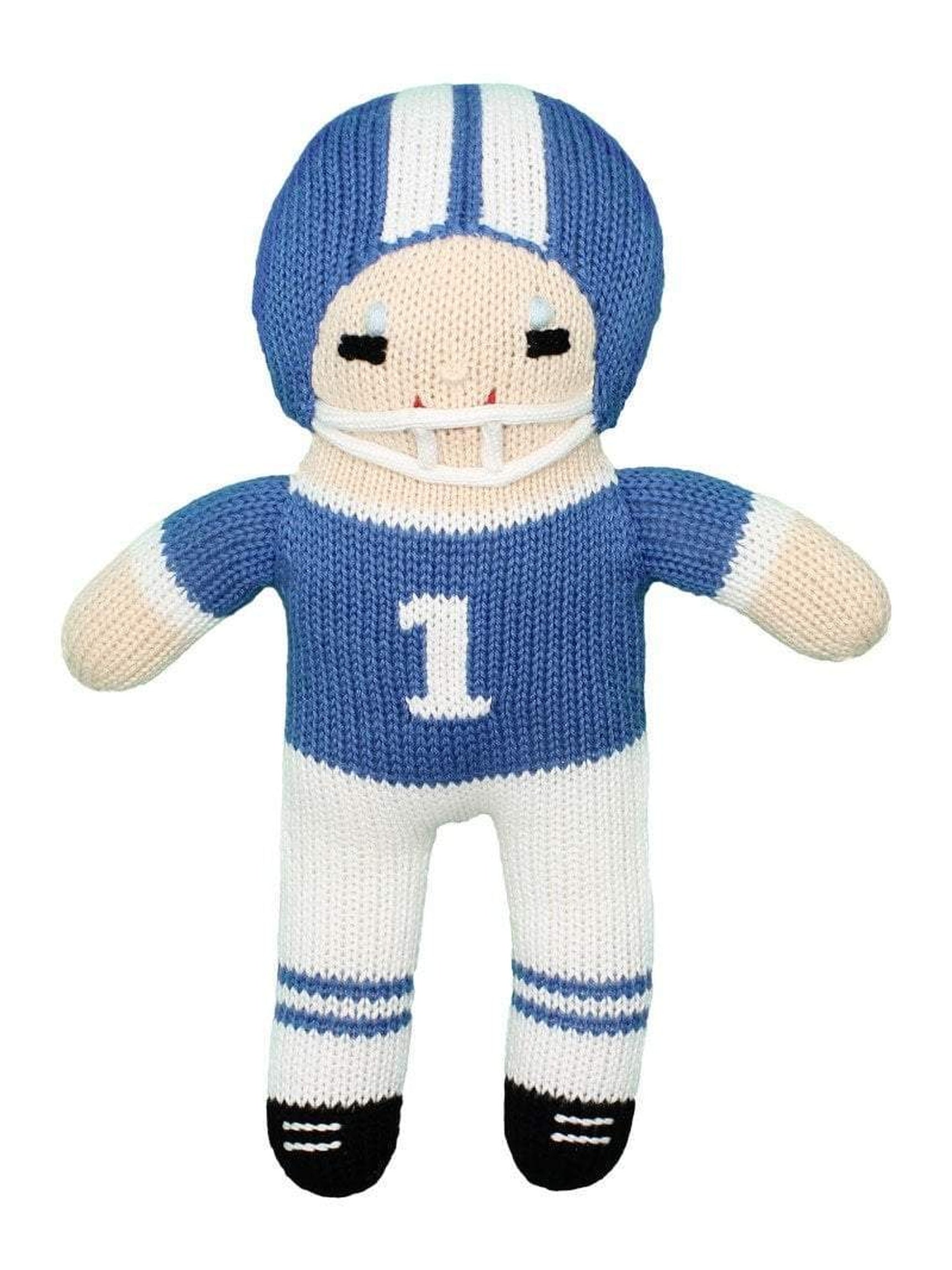 Football Player Knit Doll 12"