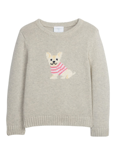 PRE-ORDER Intarsia Sweater- Girl Frenchie