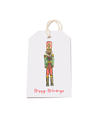 Nutcracker Holiday Gift Tag Set
