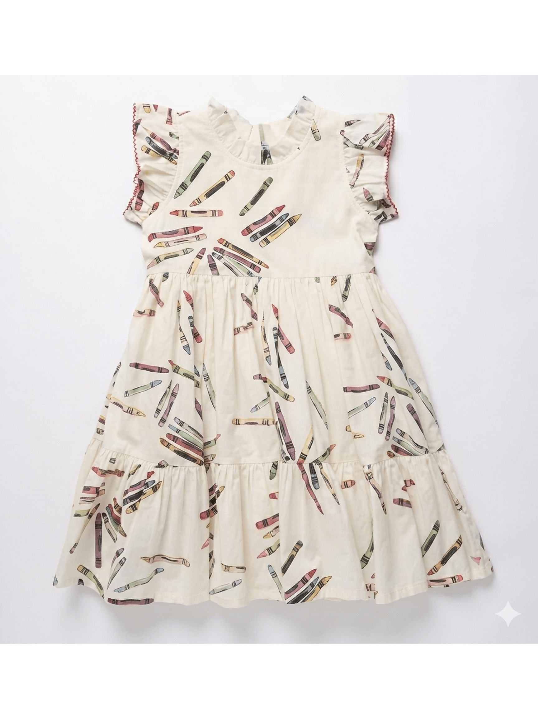 Girls Jennifer Dress - Tossed Crayons