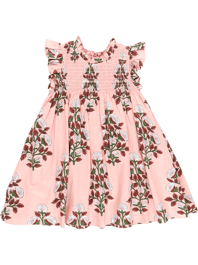 Stevie Dress - Pink Bouquet Floral