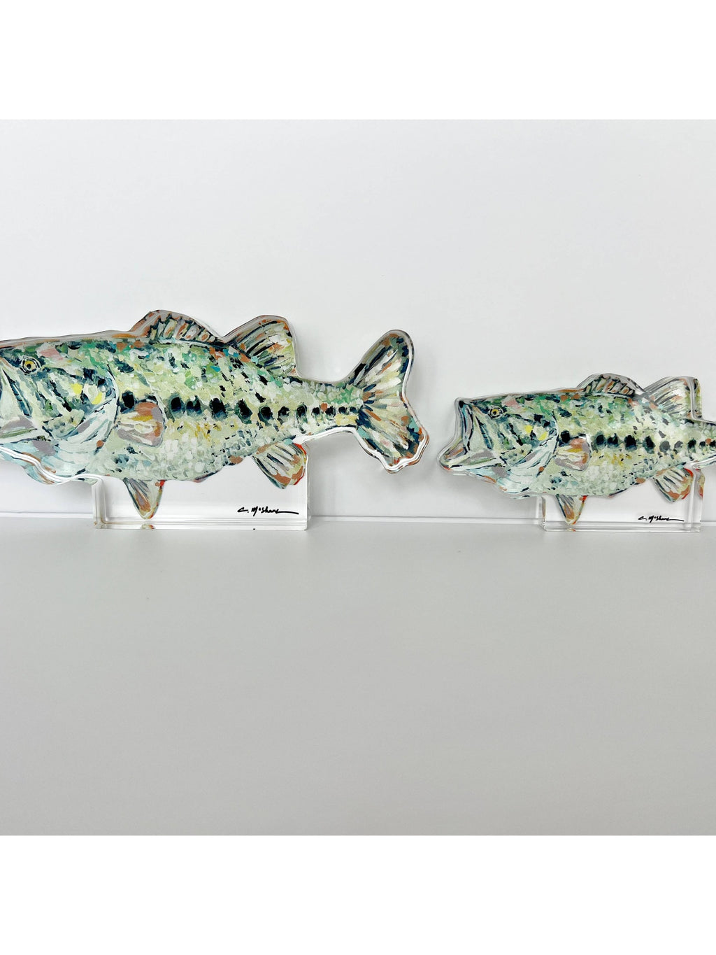 Gone Fishin Bass Acrylic