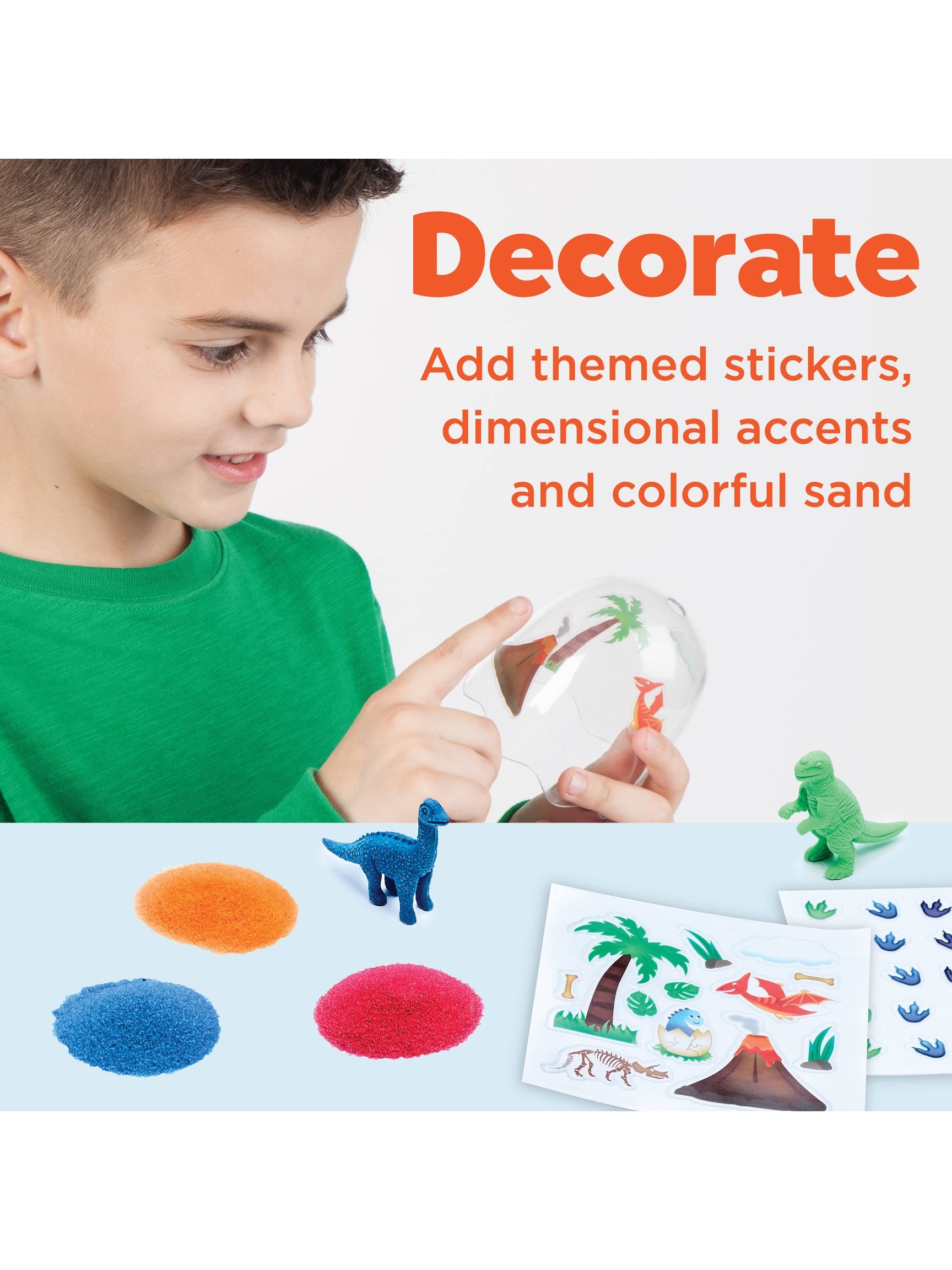 Grow A Mini Garden – Dinosaur - DIY Craft Kit For Kids