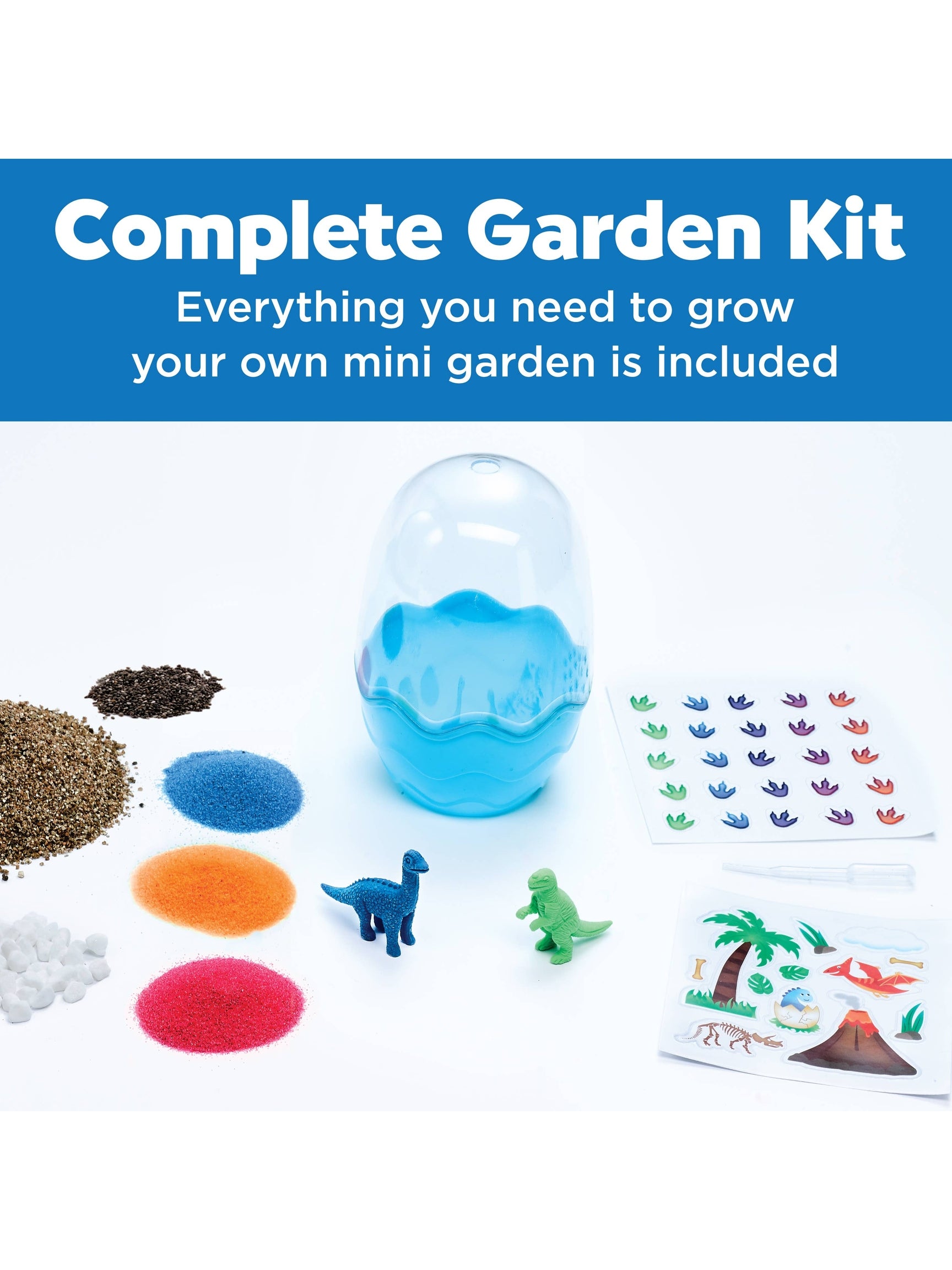 Grow A Mini Garden – Dinosaur - DIY Craft Kit For Kids