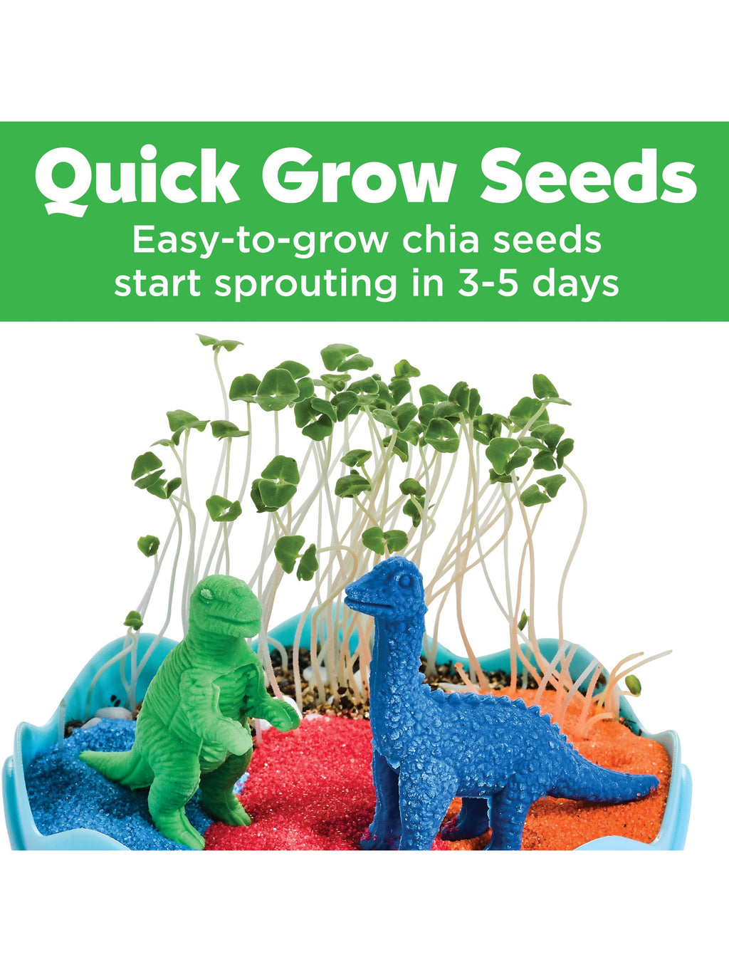 Grow A Mini Garden – Dinosaur - DIY Craft Kit For Kids