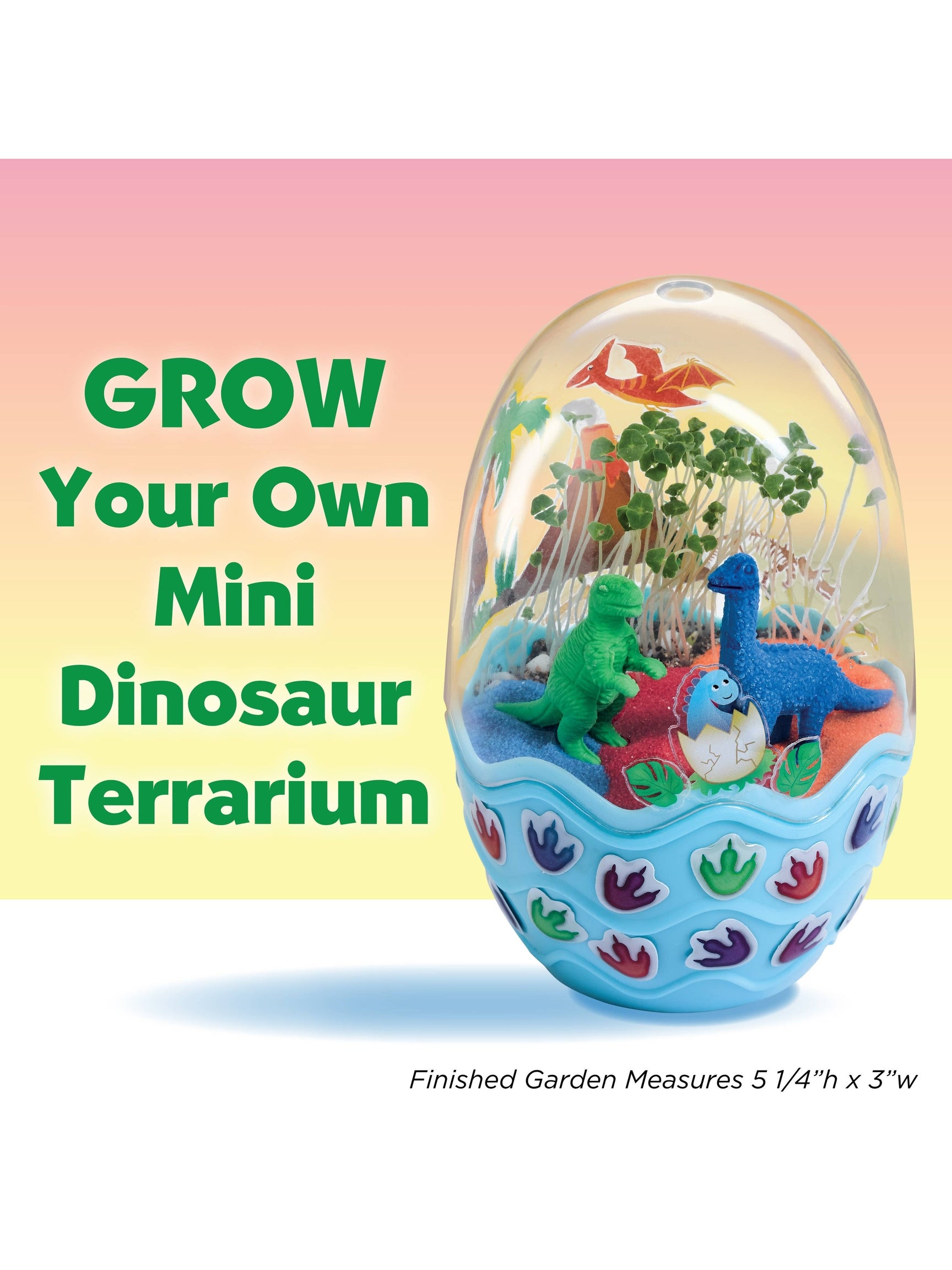 Grow A Mini Garden – Dinosaur - DIY Craft Kit For Kids