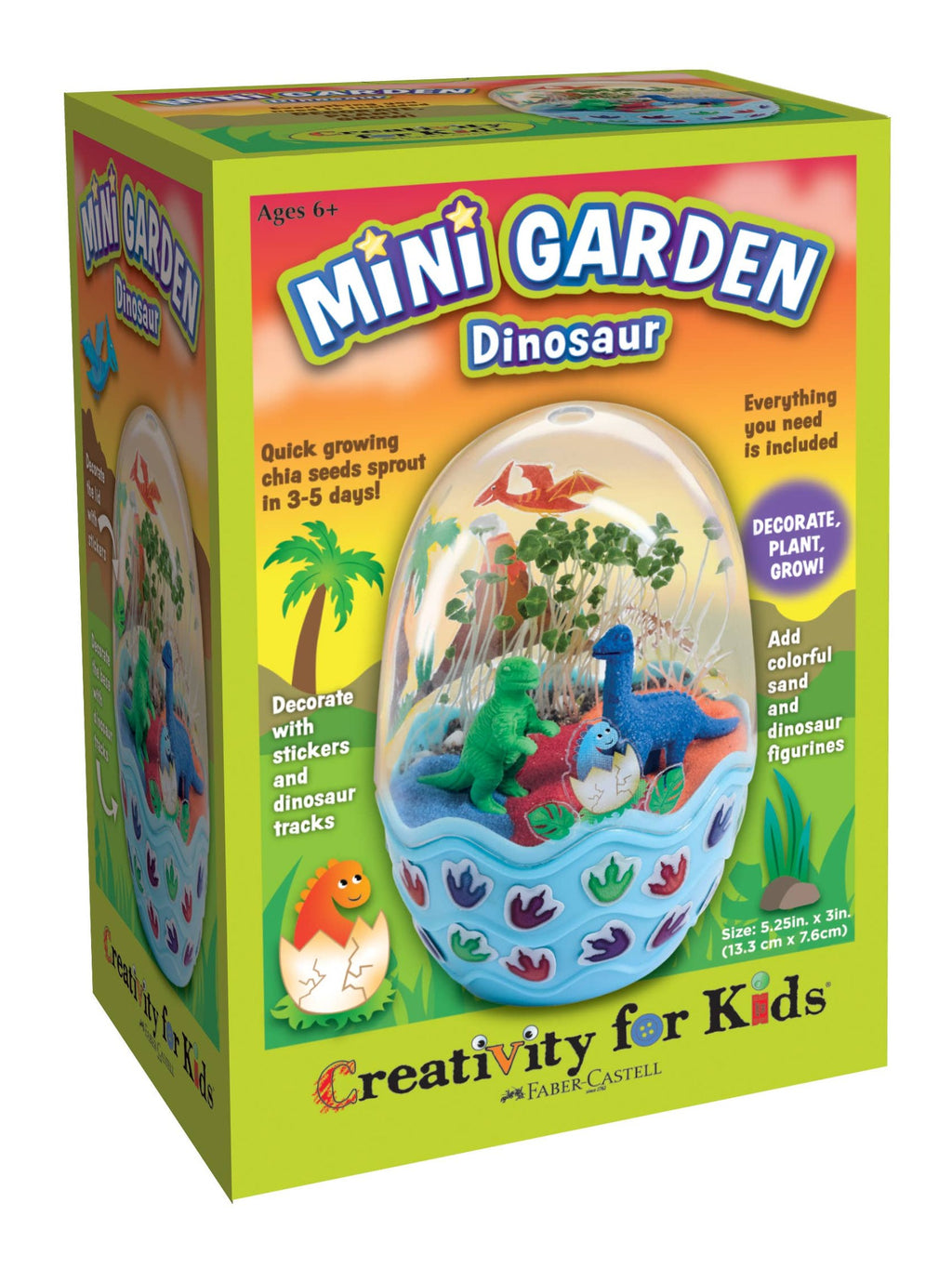 Grow A Mini Garden – Dinosaur - DIY Craft Kit For Kids