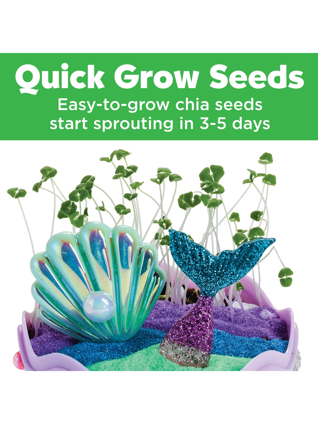Grow A Mini Garden – Mermaid - DIY Craft Kit For Kids