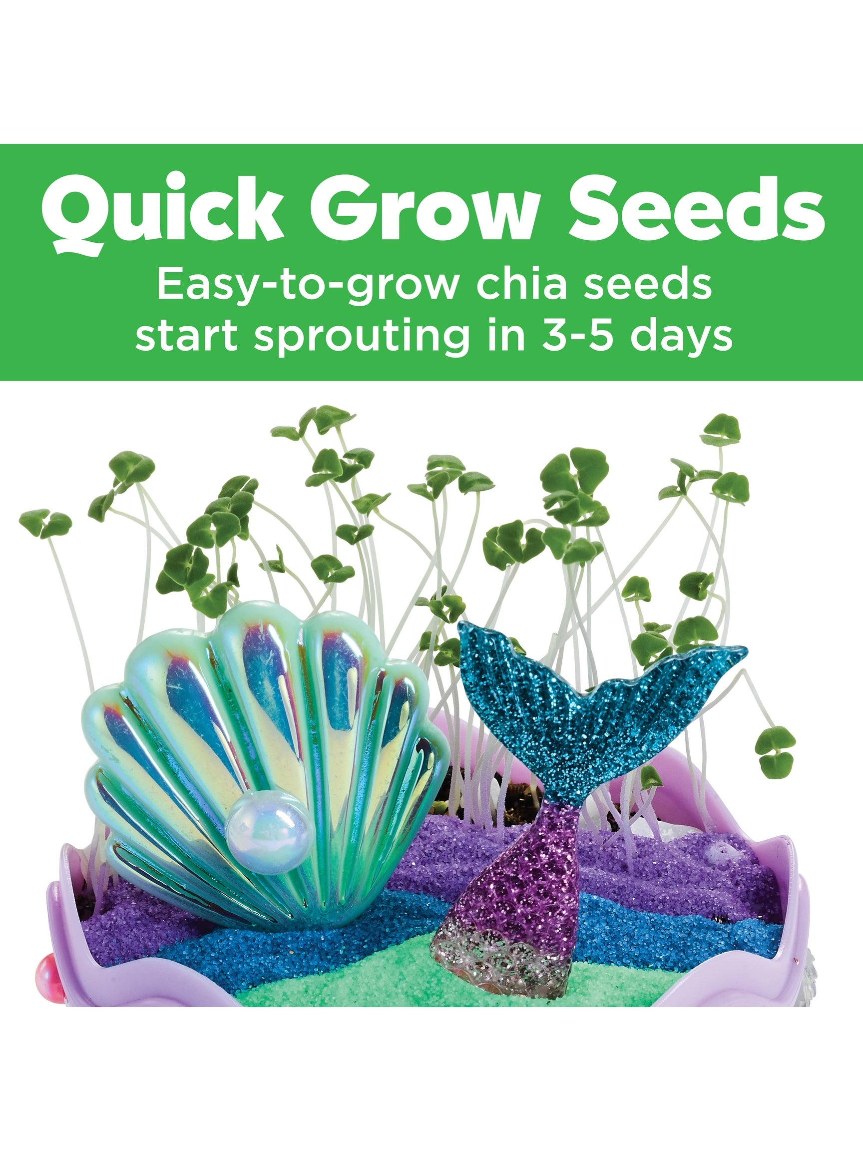 Grow A Mini Garden – Mermaid - DIY Craft Kit For Kids