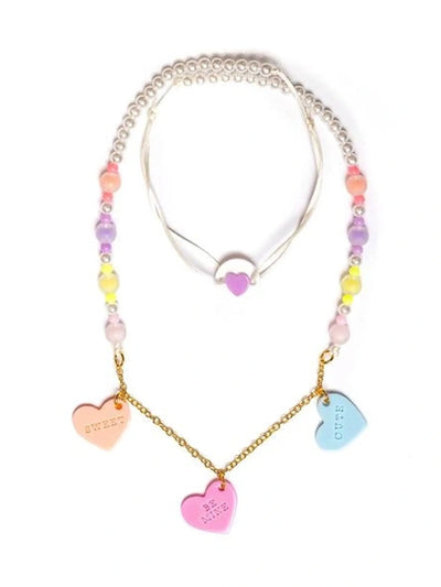 Multi Heart Candy Necklace