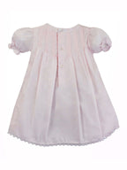 Hand Embroidered Slip Dress w/Lace