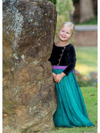 The Winter Princess to Queen Costume Dress