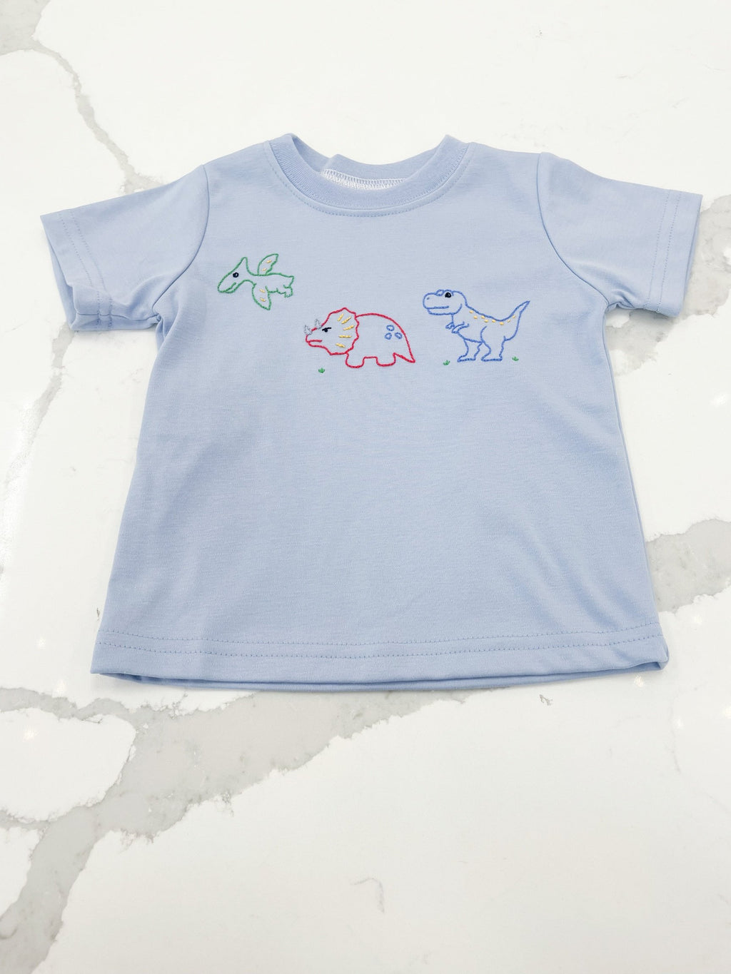 Houston Blue Shirt - Dinosaur