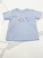 Houston Blue Shirt - Dinosaur
