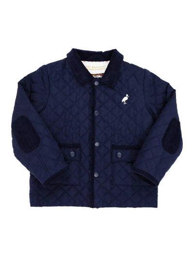 Caldwell Quilted Coat - Nantucket Navy