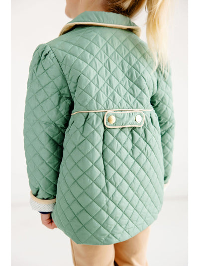 Carlyle Quilted Coat - Gallatin Green