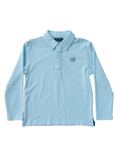 Too Cool For School Long Sleeve Polo