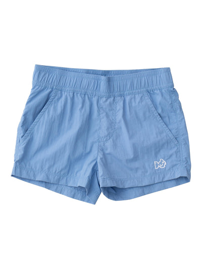 PRE-ORDER Girls Harbor Hangin' Shorts- Coastline Blue